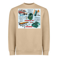 Mushroom paramedic life Heavyweight Sweatshirt - MaliasSmallBusiness