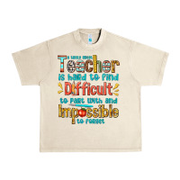 Sandshell a truly great teacher Urban Heavy Tee - texasbilliewilder