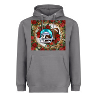 Storm american football helmet and leopard Heavyweight Hoodie - NancyCooperArtShop