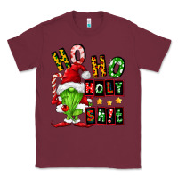 Burgundy ho ho holy shit Classic Tee - FaDigitalArtStudio