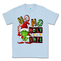 Dusty Blue ho ho holy shit Classic Tee - FaDigitalArtStudio