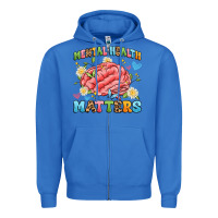 True Royal mental health matters Zipper Hoodie - Artiststas