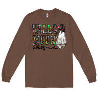 Chestnut halloween vibes Long Sleeve Tee - CowhideDigitalArt