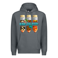 Rock teach love inspire Premium Hoodie - NancyCooperArtShop