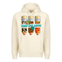 Sandshell teach love inspire Premium Hoodie - NancyCooperArtShop