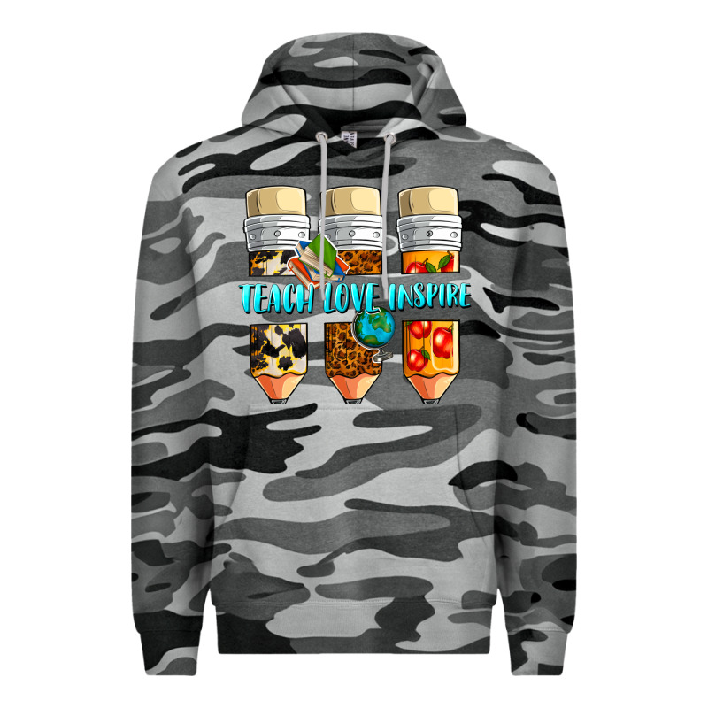 Teach Love Inspire Premium Hoodie by NancyCooperArtShop | Teevron