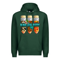 Sports Green teach love inspire Premium Hoodie - NancyCooperArtShop