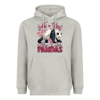 Moon Dust just a girl who loves pandas Heavyweight Hoodie - LillyAllenDesigns
