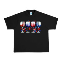 Black American wine glasses Urban Heavy Tee - Zillion Design Studio
