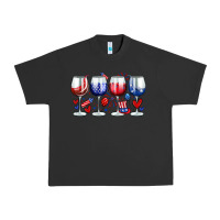 Pigment Black American wine glasses Urban Heavy Tee - Zillion Design Studio