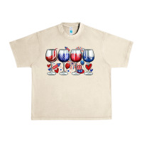 Sandshell American wine glasses Urban Heavy Tee - Zillion Design Studio