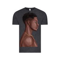 Vintage Black afro black man Vintage Tee - texasbilliewilder