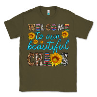Army Green welcome to our beautiful chaos Classic Tee - HRA Design Shop