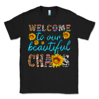 Black welcome to our beautiful chaos Classic Tee - HRA Design Shop