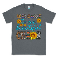 Charcoal Heather welcome to our beautiful chaos Classic Tee - HRA Design Shop