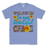 Colony Blue welcome to our beautiful chaos Classic Tee - HRA Design Shop