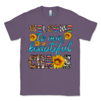 Lavender welcome to our beautiful chaos Classic Tee - HRA Design Shop