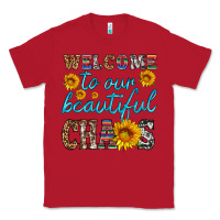 Red welcome to our beautiful chaos Classic Tee - HRA Design Shop