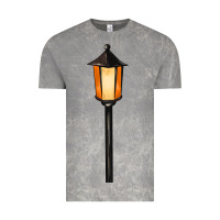 Cloud Rock street lamp Vintage Tee - BarkalooDesign