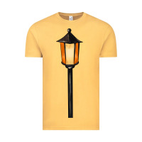 Vintage Mustard street lamp Vintage Tee - BarkalooDesign