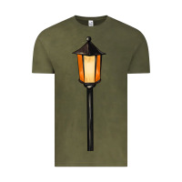 Vintage Olive street lamp Vintage Tee - BarkalooDesign