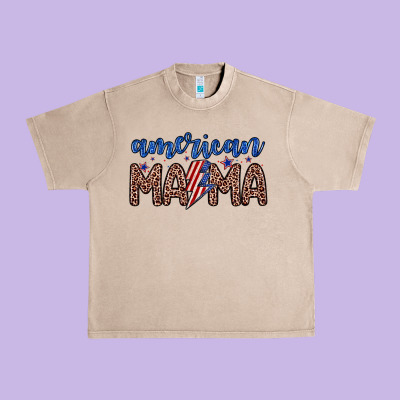 American Mama Urban Heavy Tee Designed By Zillion Design Studio
