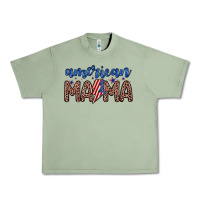 Oil Green American mama Urban Heavy Tee - Zillion Design Studio