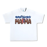 White American mama Urban Heavy Tee - Zillion Design Studio