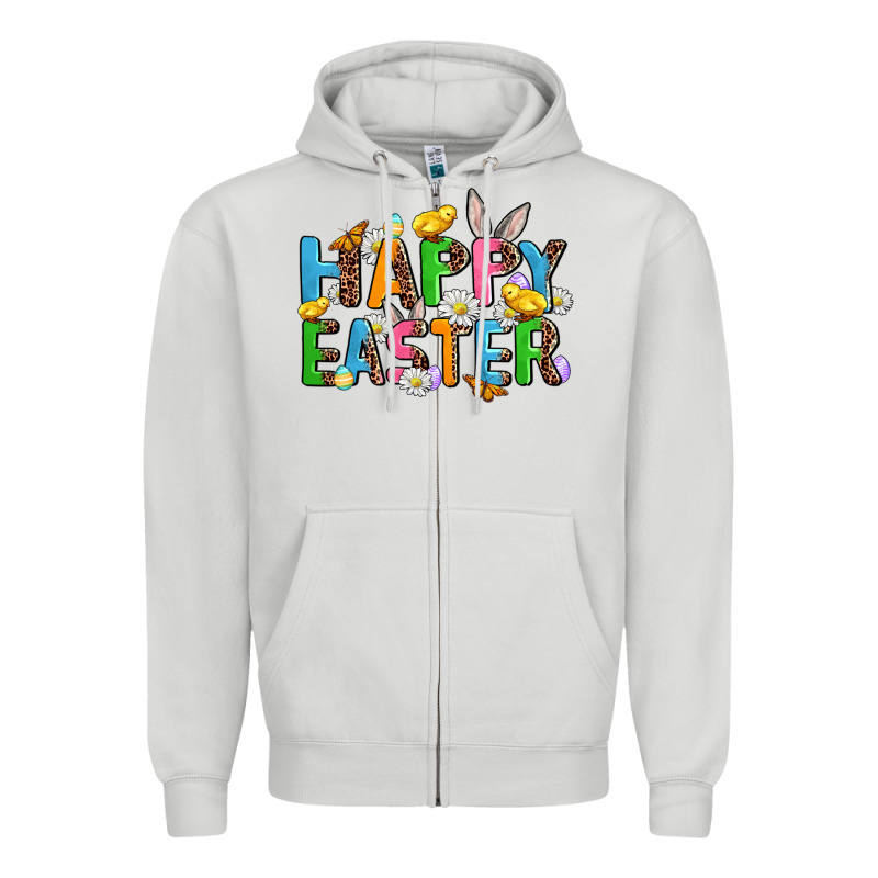 Happy Easter Zipper Hoodie by AdoDesignShop | Teevron
