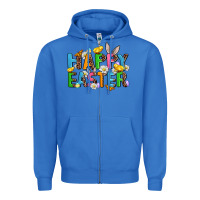 True Royal happy easter Zipper Hoodie - AdoDesignShop