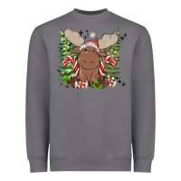 Storm christmas reindeer Heavyweight Sweatshirt - MaliasSmallBusiness