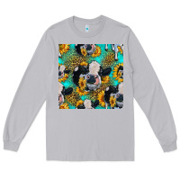 Moon Dust holstein cow seamless pattern Long Sleeve Tee - HRA Design Shop
