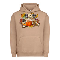 Pigment Burro Fall Barn Owl Urban Hoodie - LillyAllenDesigns