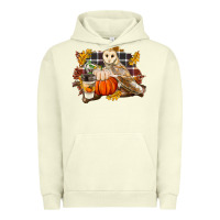 Pigment Pistachio Fall Barn Owl Urban Hoodie - LillyAllenDesigns