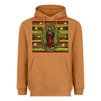 Meerkat our lady of Guadalupe Christmas Heavyweight Hoodie - Jasminsmagicworld