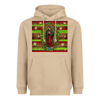Mushroom our lady of Guadalupe Christmas Heavyweight Hoodie - Jasminsmagicworld