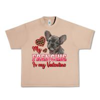 My Frenchie Is My Valentine Urban Heavy Tee | Teevron