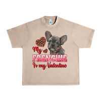 French Oak my frenchie is my valentine Urban Heavy Tee - RanaPortraitStore