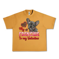 Peanut Butter my frenchie is my valentine Urban Heavy Tee - RanaPortraitStore