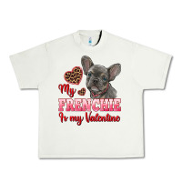 Pistachio my frenchie is my valentine Urban Heavy Tee - RanaPortraitStore