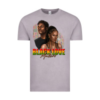 Vintage Zinc afro black love matters Vintage Tee - texasbilliewilder