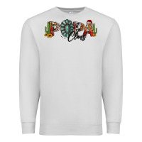 Dove Grey western christmas papa claus sunflowers and cactus Premium Sweatshirt - Jasminsmagicworld