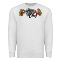 Oatmeal Heather western christmas papa claus sunflowers and cactus Premium Sweatshirt - Jasminsmagicworld