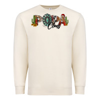 Sandshell western christmas papa claus sunflowers and cactus Premium Sweatshirt - Jasminsmagicworld