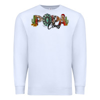White western christmas papa claus sunflowers and cactus Premium Sweatshirt - Jasminsmagicworld