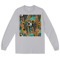 Moon Dust faith cross seamless pattern Long Sleeve Tee - HRA Design Shop