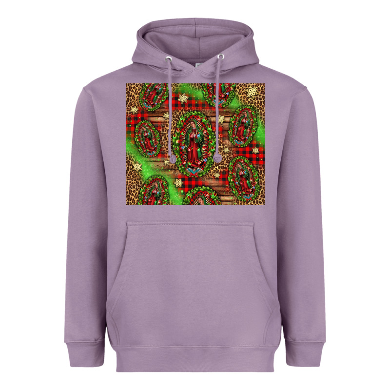 Our Lady Of Guadalupe Christmas Heavyweight Hoodie by Jasminsmagicworld | Teevron