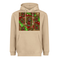 Mushroom our lady of Guadalupe Christmas Heavyweight Hoodie - Jasminsmagicworld