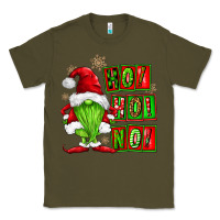 Army Green ho ho no christmas gnomes Classic Tee - FaDigitalArtStudio