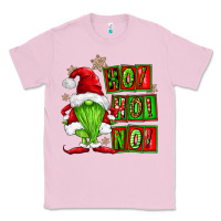 Bubblegum Pink ho ho no christmas gnomes Classic Tee - FaDigitalArtStudio